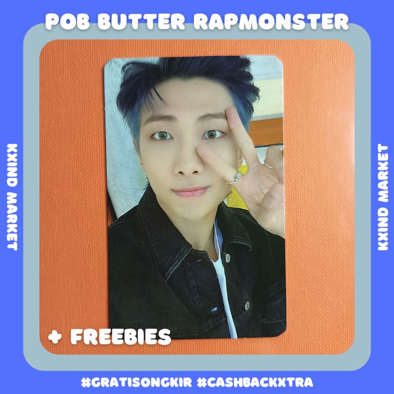 POB Butter Rapmonster BTS / PC rm butter / album butter / PC JK Jungkook taehyung Jimin butter