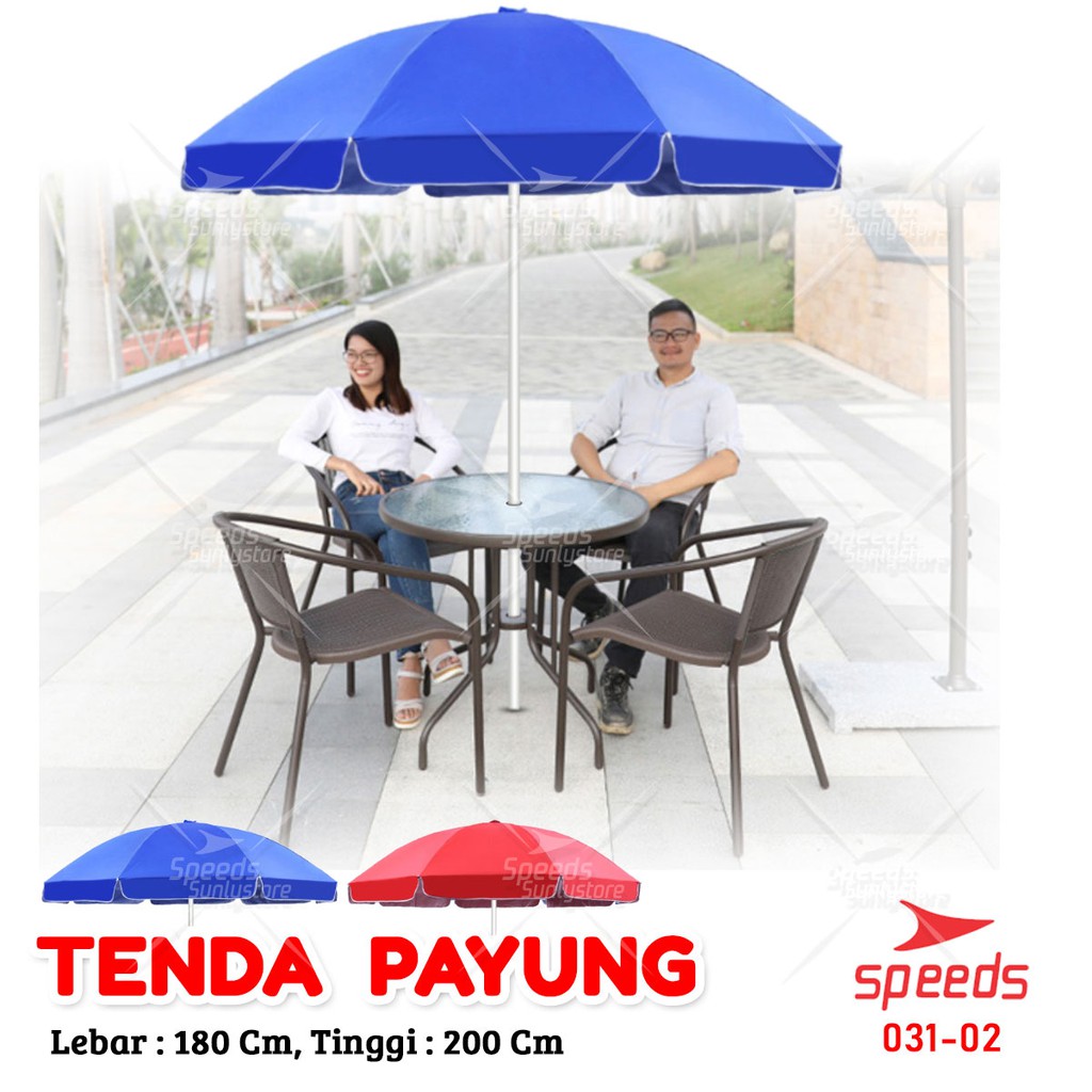 Jual Speeds Payung Tenda Payung Pantai Cafe Bazaar Event Parasol