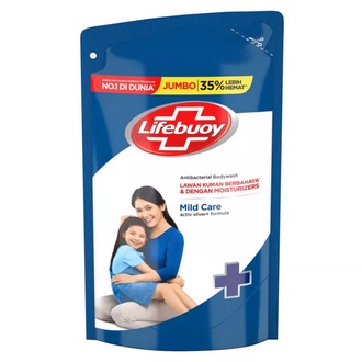 Lifebuoy Body Wash Refill / Sabun Mandi Cair All Varian Pouch 450ML 825ML