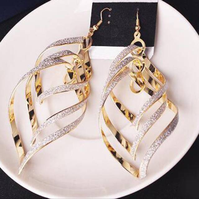 ANTING SELEBGRAM ANTING KOREA ANTING PANJANG ANTING DAUN