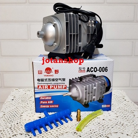 airpump Yamano ACO 006 aco006 mesin gelembung udara aerator kolam hidroponik aquarium air pump