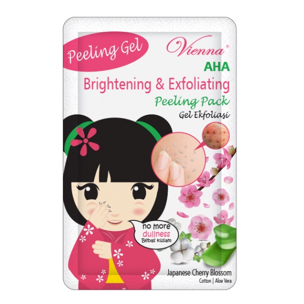 Vienna Peeling Gel AHA Brightening &amp; Exfoliating 10ml