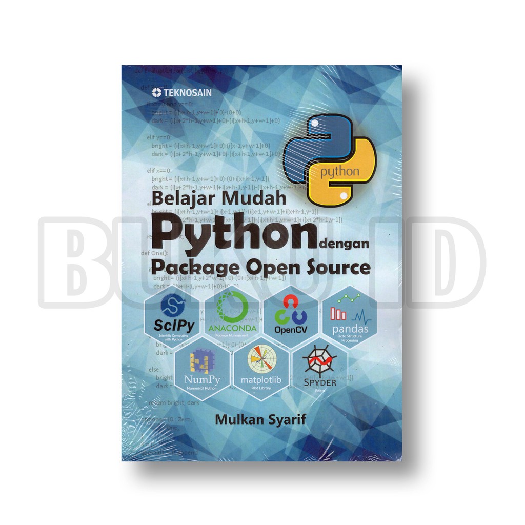 Jual Buku Belajar Mudah Python Dengan Package Open Source Indonesia ...