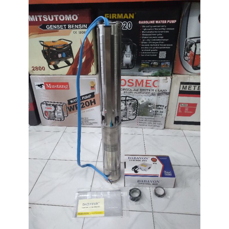 Pompa Air Submersible Satelite DABAVON 4" 1Hp Stainless