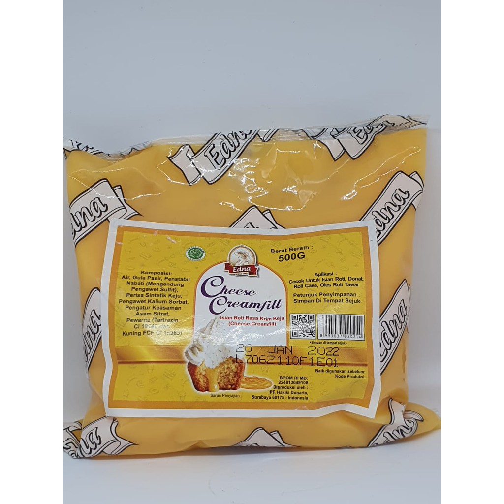 

EDNA CREAMFILL CHEESE 500 gr