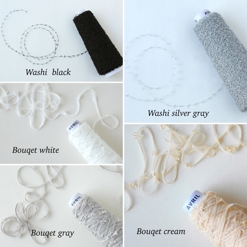 Avril Yarn Sample (per meter)
