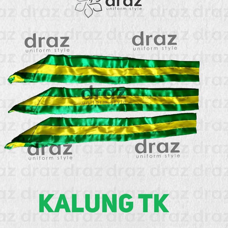 ACCESSORIES KRAGH/SLEBER DAN KALUNG WISUDA UKURAN TK STOK/ACCESSORIES WISUDA TK