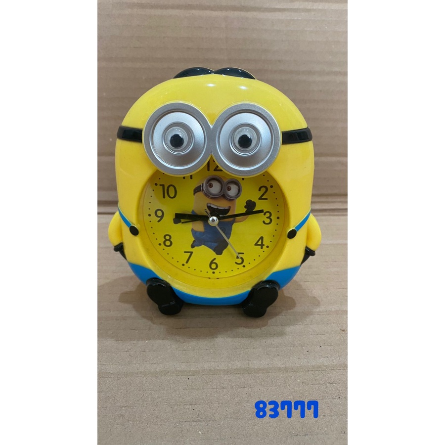 JAM WEKER LUCU/JAM WEKER KARAKTER/JAM BEKER/JAM ALARM/JAM MEJA/JAM MURAH/JAM WEKER MINNION.