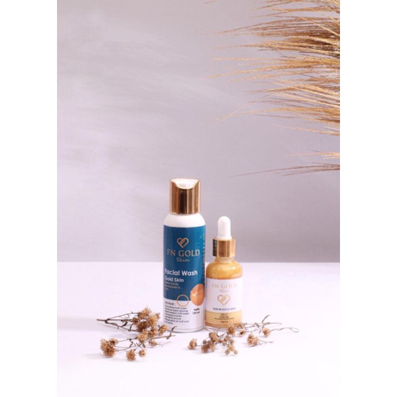 FN GOLD SKIN 1 paket (serum dan sabun) ori by firdaningtyas321