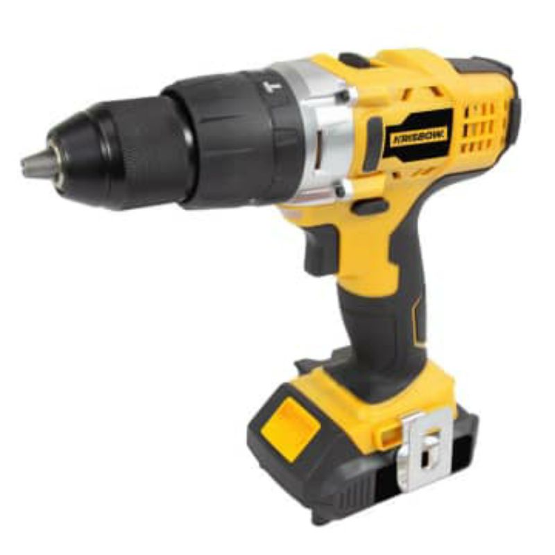 krisbow mesin bor cordless 13mm cordless impact drill