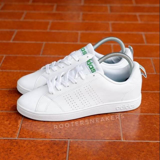 Adidas neo advantage white green