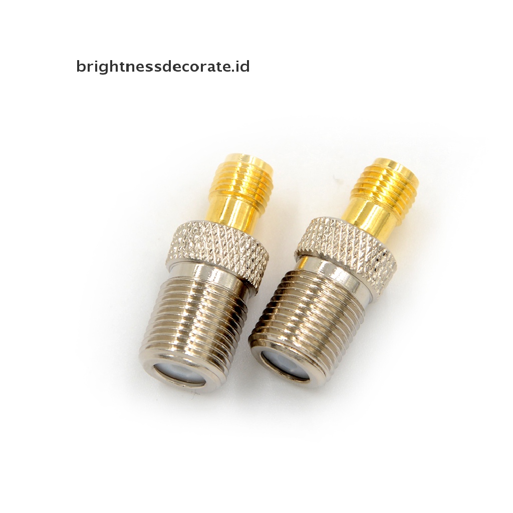 Adapter Konektor Coax Rf Female Jack Ke Sma Female Model Lurus