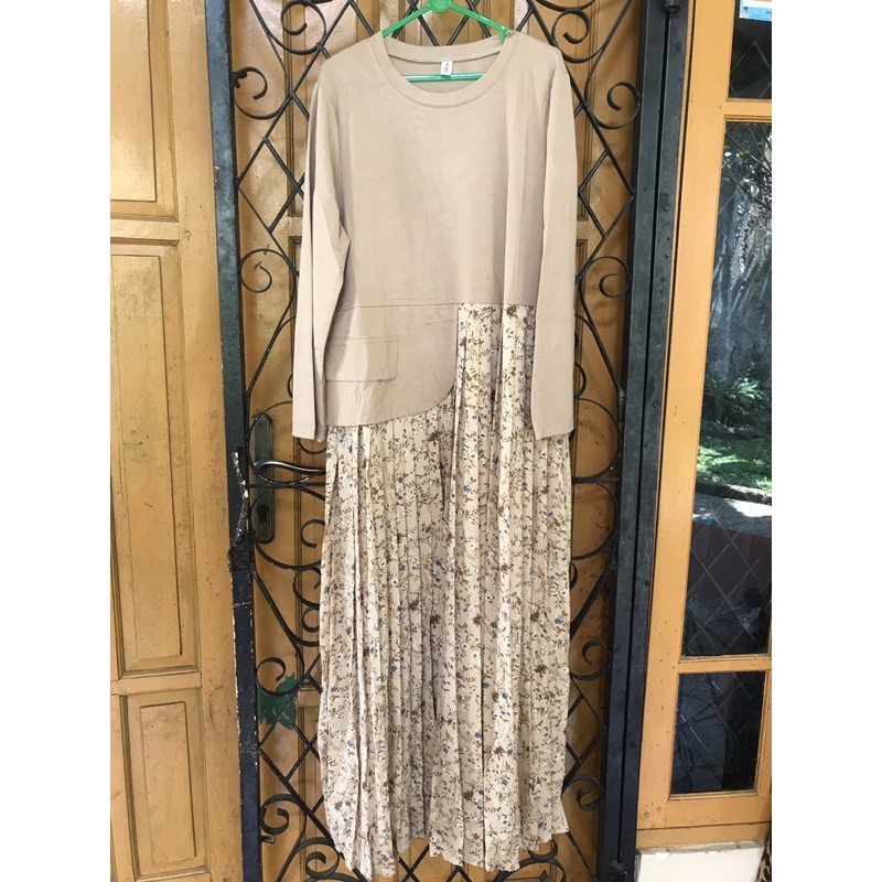 Gamis Bangkok Model Plisket