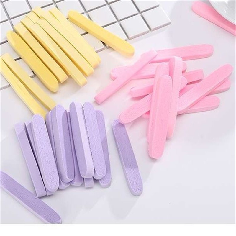 Sponge Facial Stick Isi 12 pcs / Spons Kentang Facial Pembersih Muka / Spons Kentang Chivey / Cleansing Compressed Facial Sponge