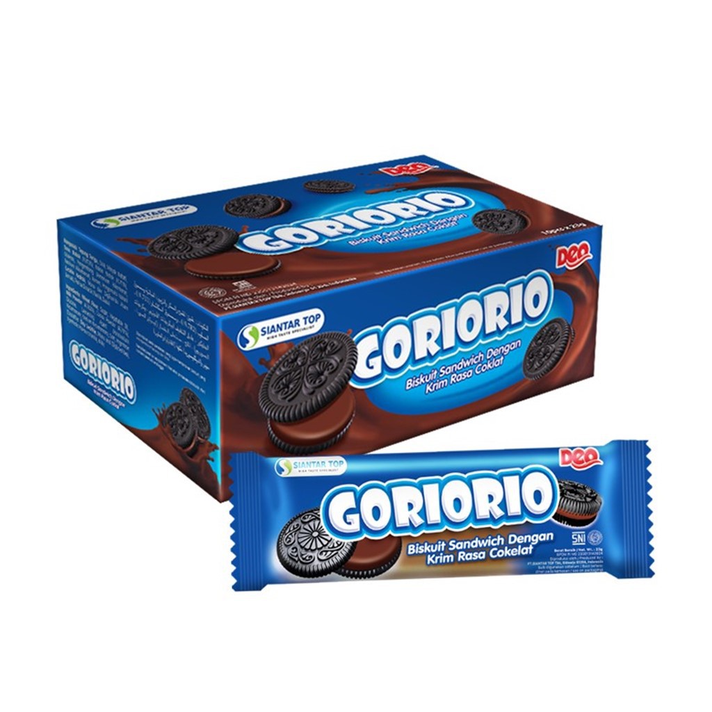 

GORIORIO COKLAT 23 gram x 10Pcs [1 Box] Promo Snack