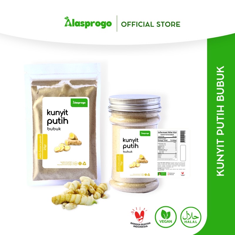 

Alasprogo Kunyit Putih Bubuk / White Turmeric Powder