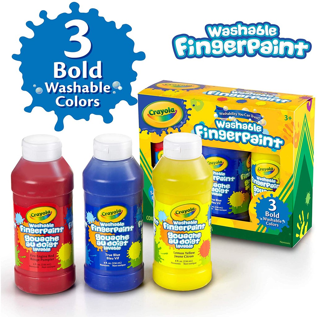 

Crayola Washable Finger Paint