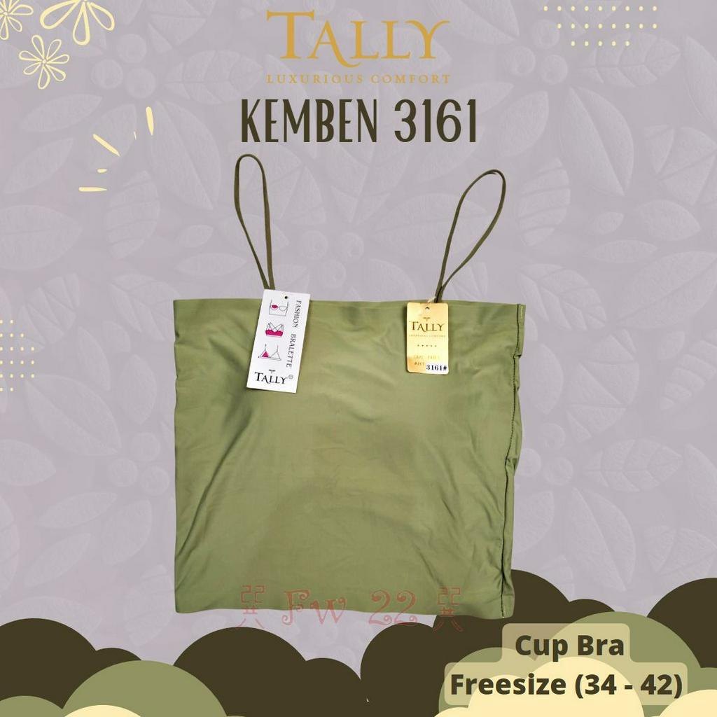 Kemben Wanita Tally 3161 dengan Busa Tipis dan Bertali Kecil serta Berbahan Seamless