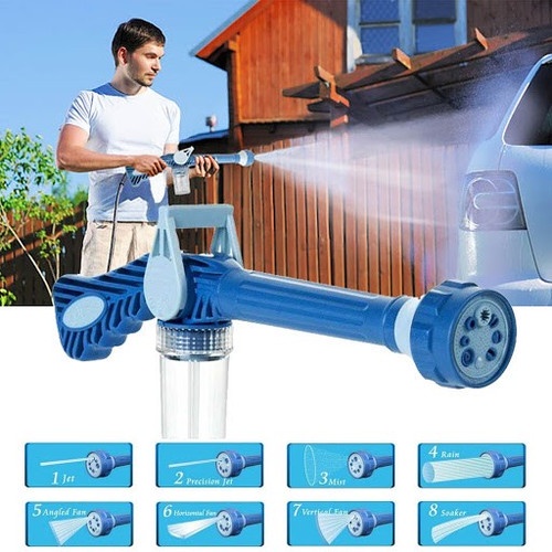 EZ JET WATER CANON SPRAY 8 in 1 TURBO / ALAT CUCI MOBIL / ALAT CUCI MOTOR / SEMPROTAN AIR CUCI MOBIL