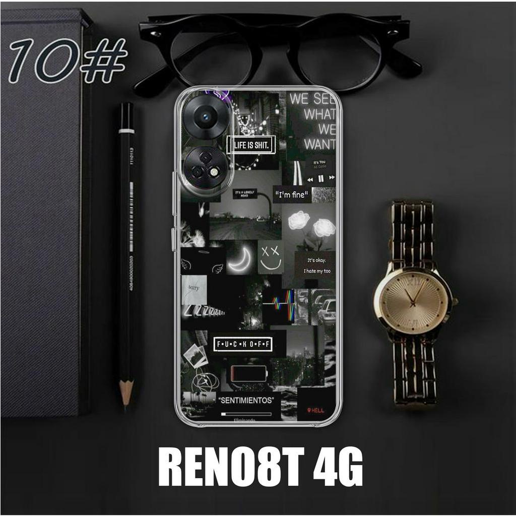 Case OPPO RENO 8T 4G 2023 Motif [AEST1] Terlaris Casing OPPO RENO 8T 4G Terbaru Clear Case Protected Camera Softcase OPPO RENO 8T 4G Keren Soft Case Bening Pro Camera STAR CASE