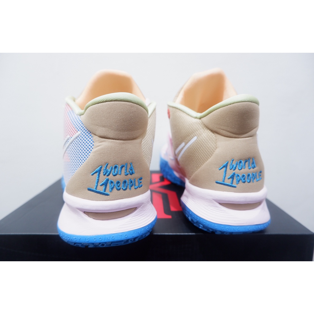 BESTPROMO SEPATU BASKET NK KYRIE7 HIGH 1 WORLD 1 PEOPLE GS