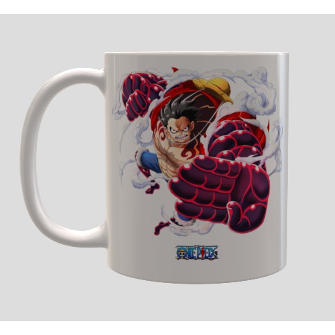 Mug Gelas Cangkir Luffy Gear Fourth