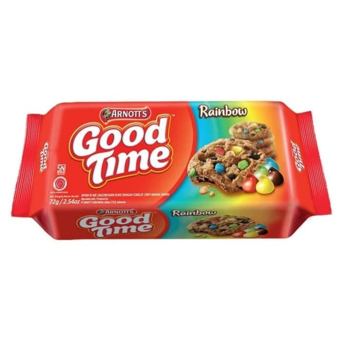 

BISKUIT GOODTIME RAINBOW 72 GR