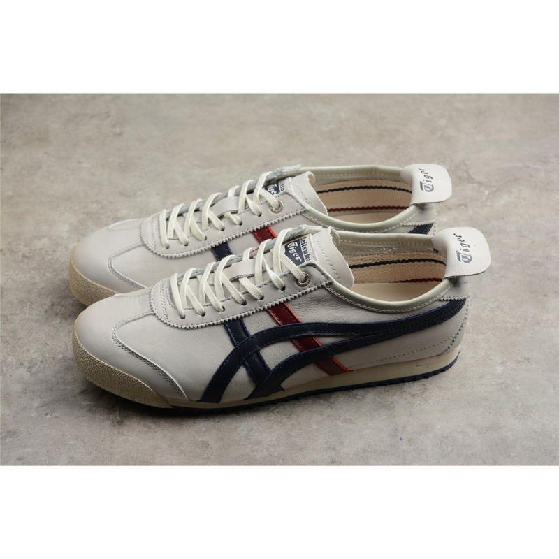 sepatu onitsuka tiger sd grey navy red original