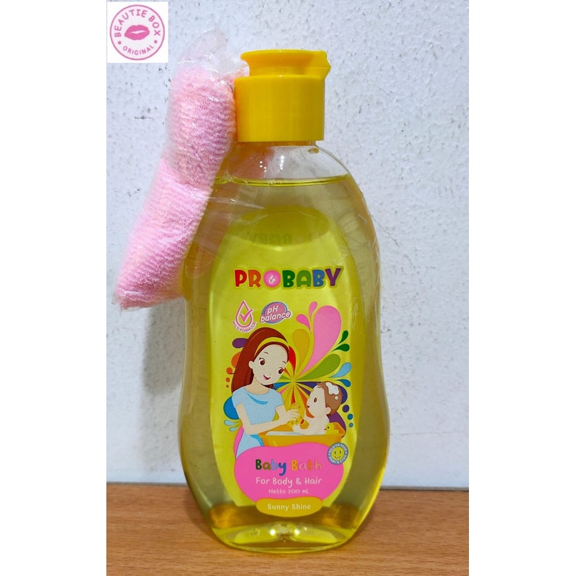 Jual Probaby Baby Bath For Body and Hair Sunny Shine 200 ml Shopee