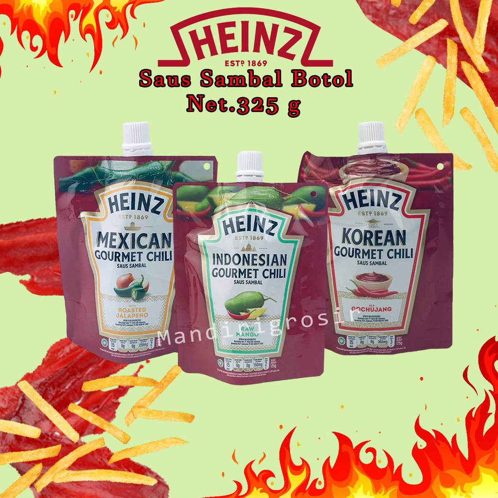 Heinz *Saus Sambal* Saus Jalapeno* 125 g