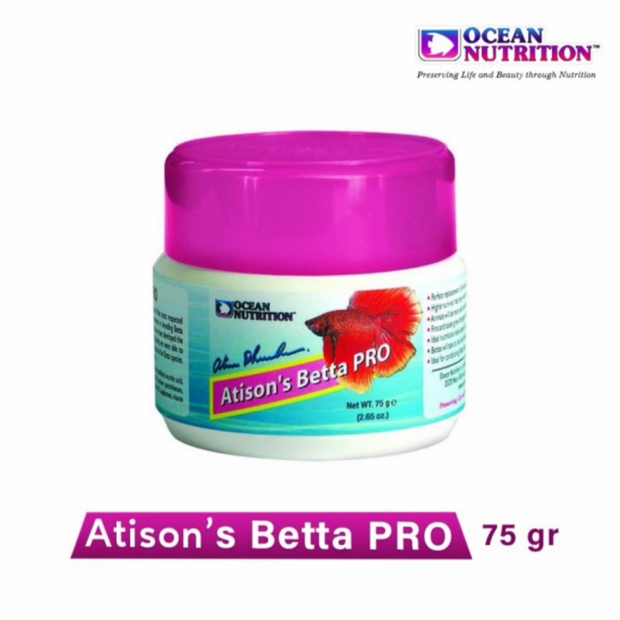 Ocean Nutrition Atison's Betta Pro 75 gram