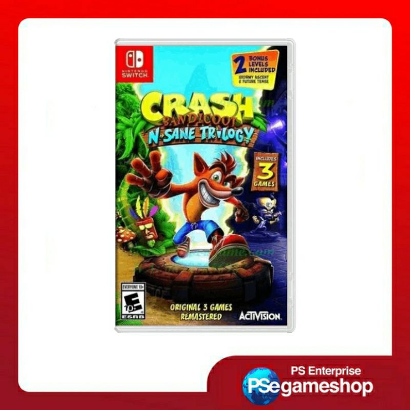 SWITCH Crash Bandicoot N. Sane Trilogy (English)