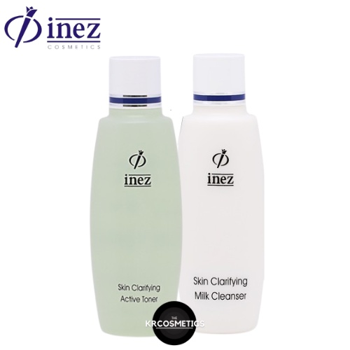 INEZ Skin clarifying Lightening Series toner face foam milk cleanser cream siang malam