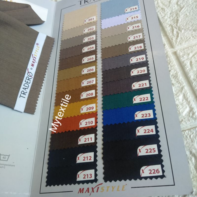 tradero maxistyle  kain seragam berkualitas