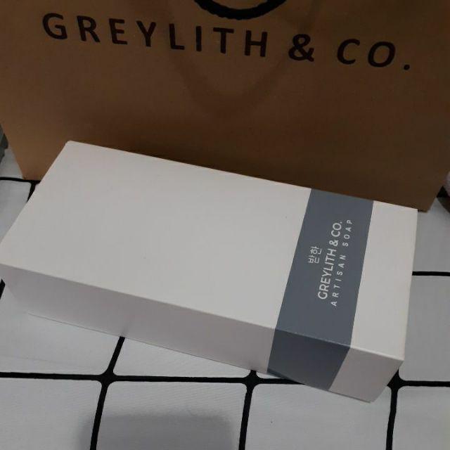 Greylith & Co. Small Gift Box Organic Soap Bar For Birthday, Graduation, Hampers, Baby Shower
