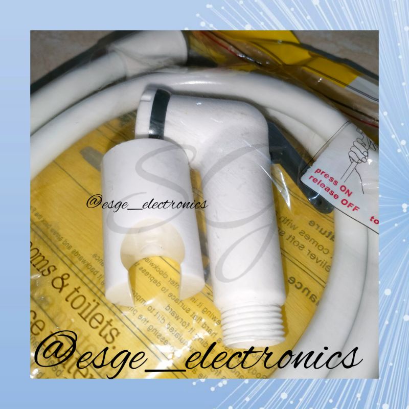 JET SHOWER PVC JET SHOWER CEBOK SEMPROTAN KAMAR MANDI KRAN KERAN CEBOK JET SHOWER TOILET FLUSH