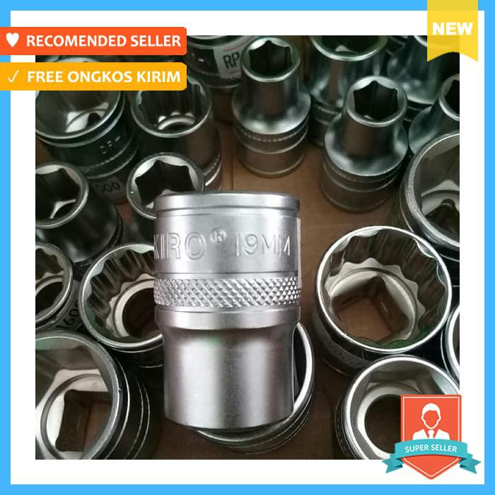 MATA SOK 19MM TEKIRO KUNCI SOK 19 MM