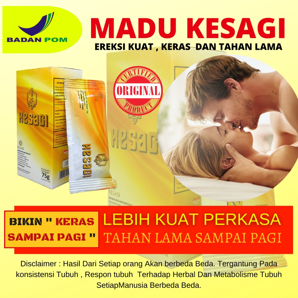 Jual Kesagi Original Premium Herbal Pria Dewasa Herbal Alami Madu Kesagi Atau Kosagi Kasagi