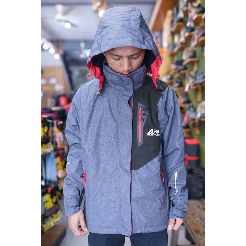 Jaket Gunung Pria Evotech Pauhunri  Arei Outdoorgear 7117 Original- RPT