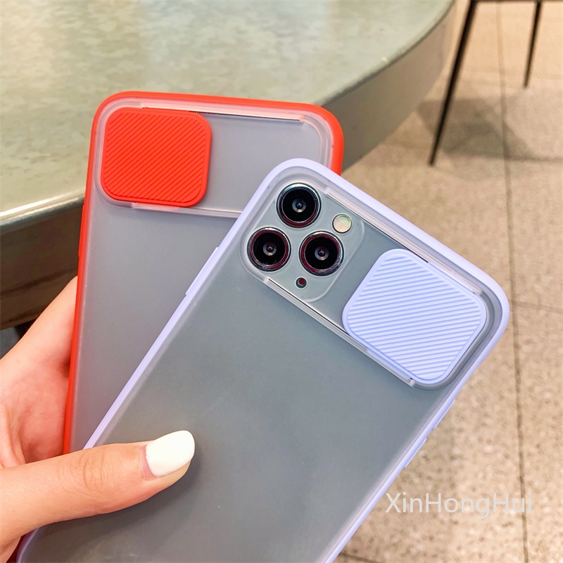 All-Inclusive Push-Pull Lens Protective Cover Dengan Lanyard Anti-drop Dan Anti-lost Ponsel Case Untuk IPhone 11 12 Pro Max Mini 7 8 SE2 Plus X Xr Xs Max