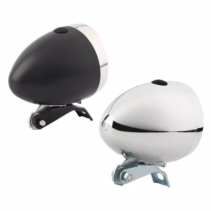COXce Lampu Depan Sepeda LED Model Klasik / Ontel / Vintage - Hitam