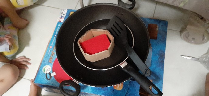 Maxim Val2set Valentino 2pcs Wajan Teflon