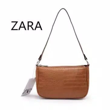 TAS SHOULDER BAG KULIT ZARAAS CROCO / TAS SELEMPANG WANITA #707123/314167