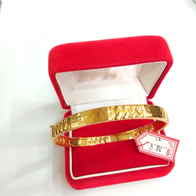  Gelang  kolong  variasi 3 85 gram kadar 375 Shopee Indonesia