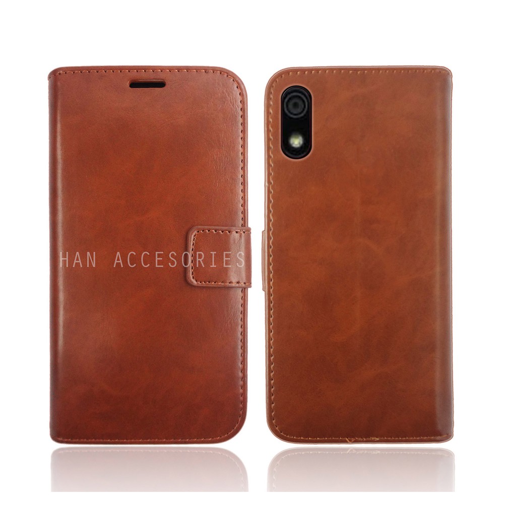 Xiaomi Redmi 7/7A/REDMI 8/8A PRO/9/9A Original Fashion Selular Flip Leather Case - Flip Cover