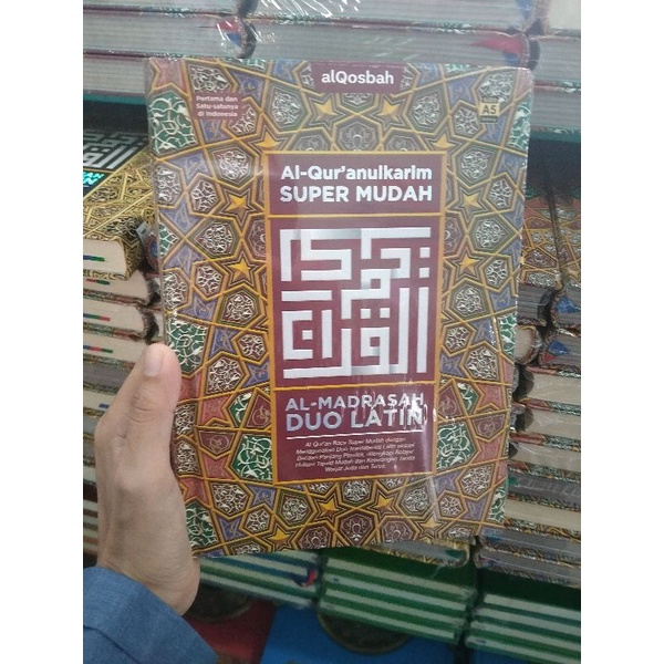 Al Qur'an duo latin super mudah ukuran A4