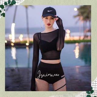 Bikini Swimwear Baju Renang Wanita dengan model three-piece Baju Pantai JS-1046