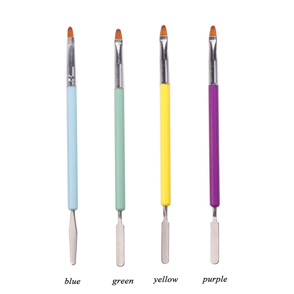 Preva 2 In 1 Brush Pen Dotting Gambar Hiasan Kuku Nail Art Wanita