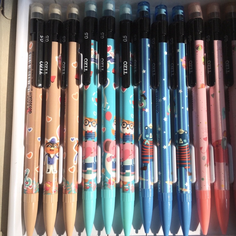 

[ Takkasihmurah ]Pensil Mekanik Tizo 2B 0.5 lucu/pensil refil
