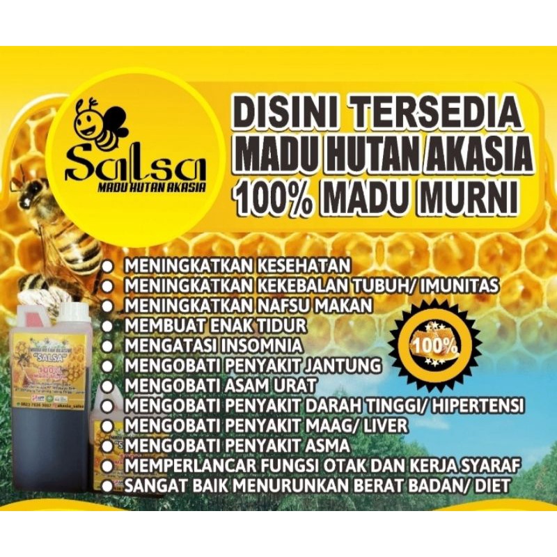 

Salsa Madu Akasia Jambi